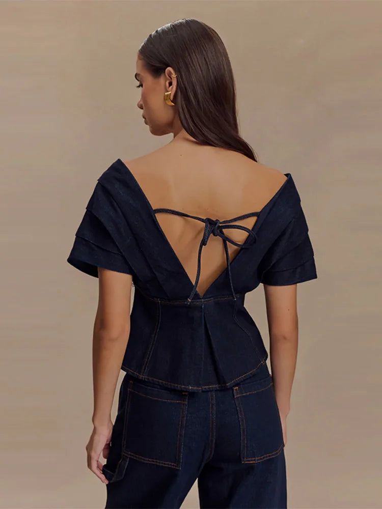 Conjunto Jeans Feminino Coraggio – Aurora