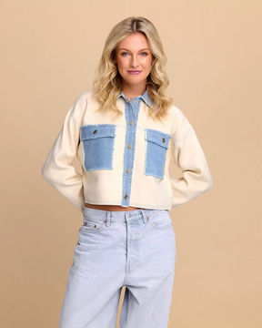 Jaqueta Jeans Feminina Coraggio – Amalfi
