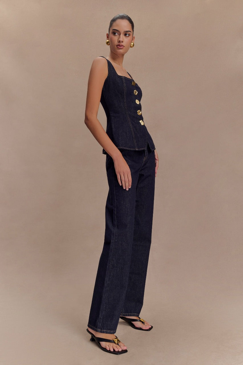 Conjunto Jeans Feminino Coraggio – Lucera