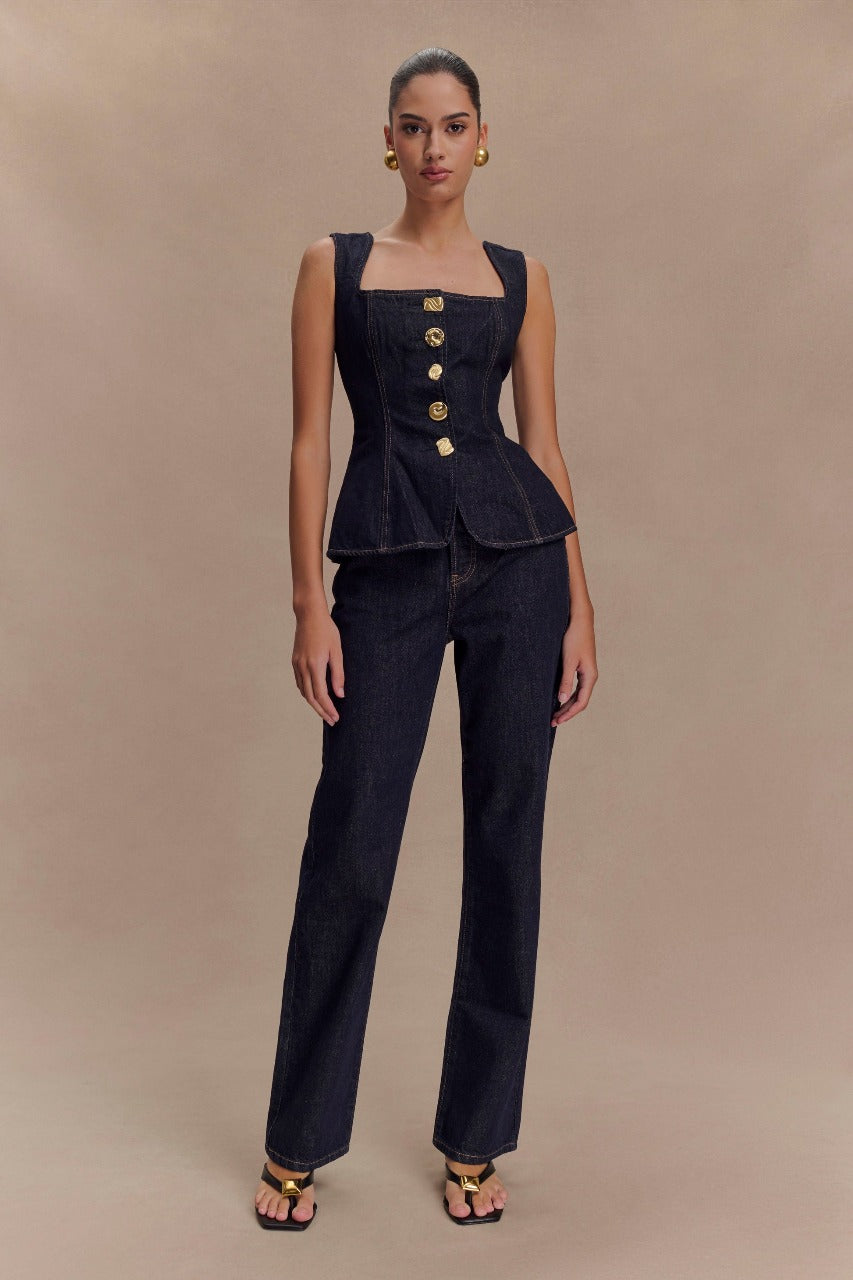 Conjunto Jeans Feminino Coraggio – Lucera